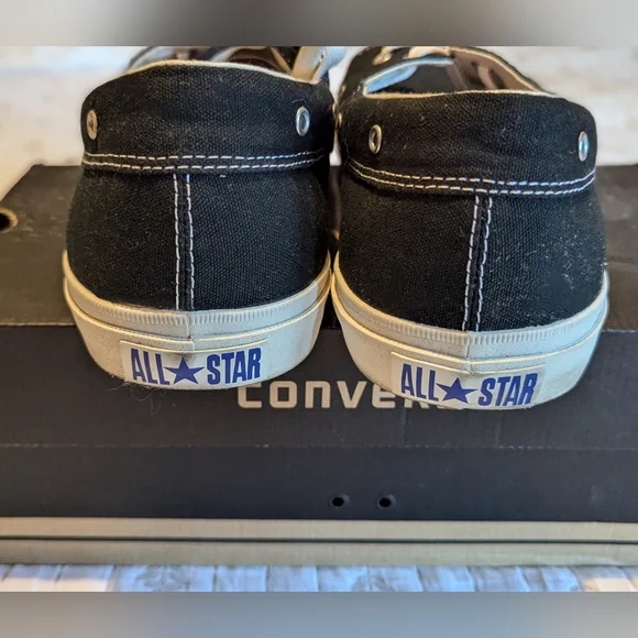 Men's converse all star black and white chucks size 13 - Picture 3 of 10